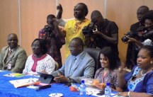 mages from the launch of the mobile application in Burkina Faso