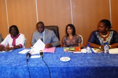 mages from the launch of the mobile application in Burkina Faso